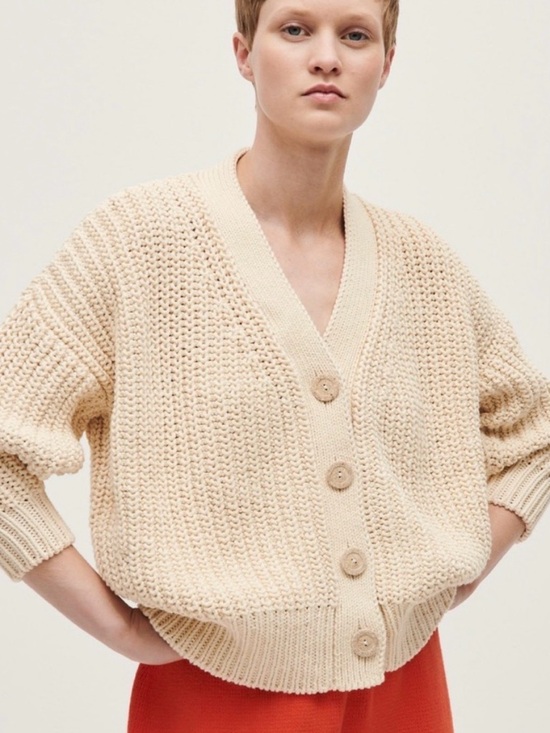 Babaa Sweaters - Babaa No 18 cotton cardigan